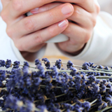 Lavender Green Tea fragrance oil is perfect for handmade soap.